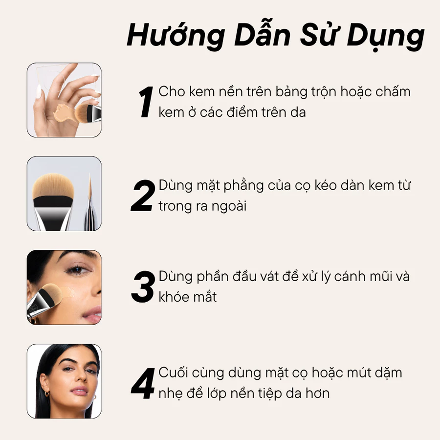  Cọ Tán Nền BH Cosmetics Foundation Brush BH699